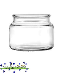 Empty Apothecary Glass Jar for Candle Making