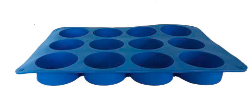 12 Cavity Rounds - Silicone Mold - Candle Cocoon, LLC