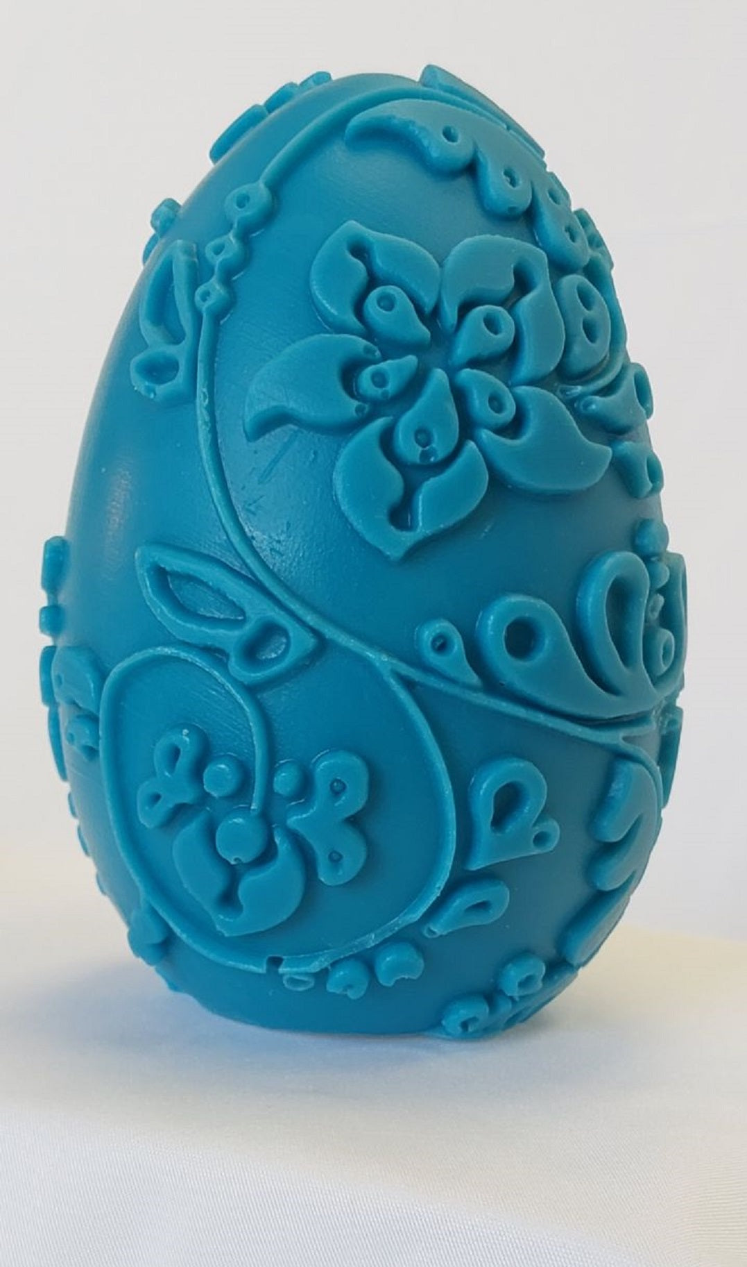 Egg with Flowers Silicone Mold - Candle Cocoon, LLC