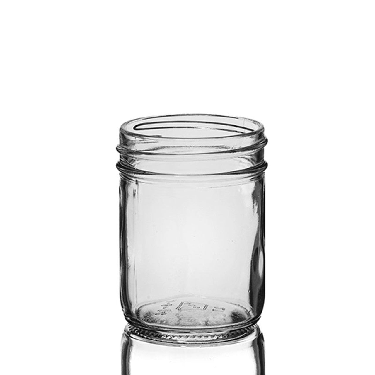 Straight Sided Jelly Jar 8oz - AFFILIATED - Candle Cocoon, LLC