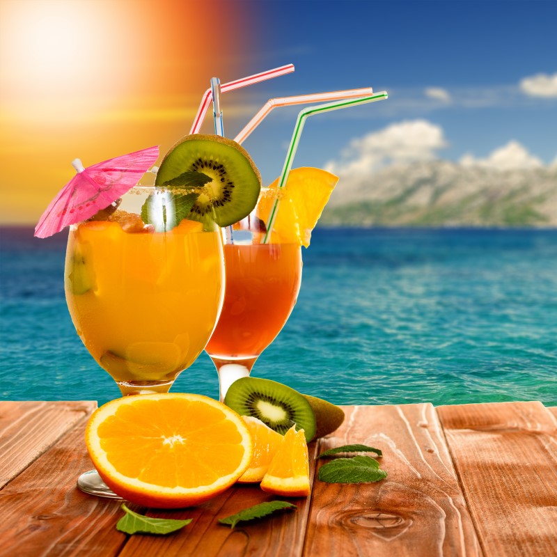 Bahama Breeze fruity floral sweet fragrance oil