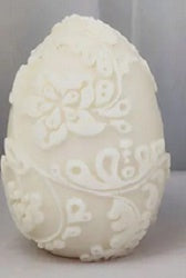 Egg with Flowers Silicone Mold - NEW!