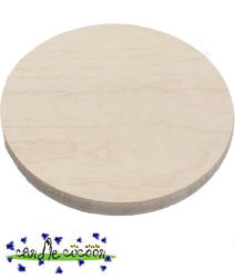 Wooden Maple Lid for Apothecary Jars - NEW