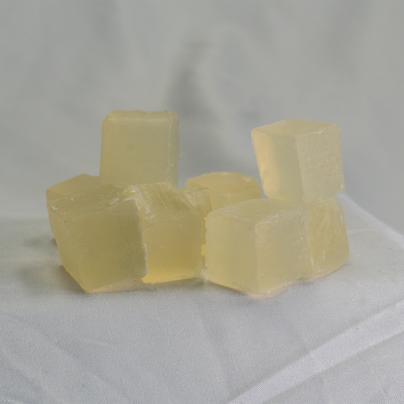 Olive Oil Soap Base 2oz Blocks on White Background