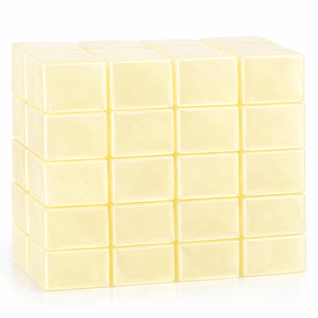 40 blocks of Palm Free Melt and Pour Soap Base Individually wrapped