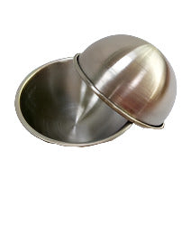 Stainless Steel Bath Bomb Molds and Silicone molds