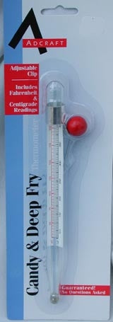 Thermometer--Candy and Candle.