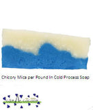 Chicory Mica in Cold Process Soap