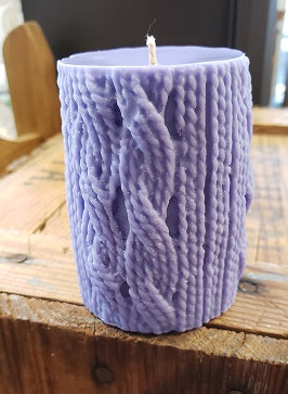 Scented Candle Block Silicone Mold With Hole Sweater Pendant