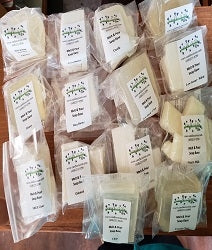 Individual 2oz each of SFIC Melt Pour Soap Bases Aloe Clear Crystal Clear Goat Milk Hemp Honey Low Sweat Clear Palm Free Shea Shaving White Oatmeal Organic Oil Olive Oils