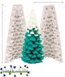 Tree Mold 2-part - Silicone - Candle Cocoon, LLC