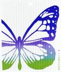 Wash Towel - Butterfly - Candle Cocoon, LLC