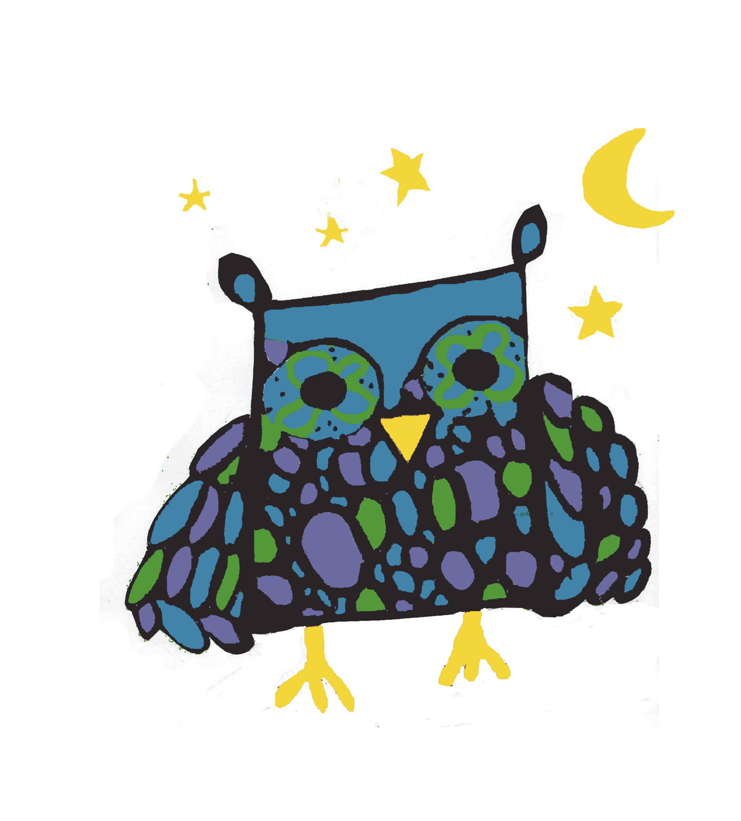 Wash Towel - Owl Tehya - Candle Cocoon, LLC
