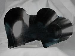 Heart Double Mold (tin plated steel) - candle-cocoon