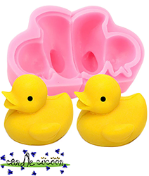 Rubber Duck Mold Silicone - Two Piece