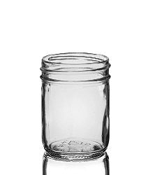 Straight Sided Jelly Jar 8oz  - AFFILIATED