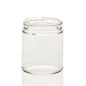 9oz Straight Sided Candle Glass Jars in Amber, Clear, Blue - AFFILIATED