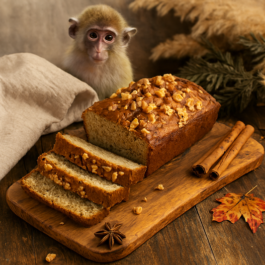 Banana Nut Bread fragrance oil with warm baked banana and toasted nut scent for candles and wax melts