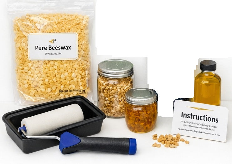 Premium Beeswax Wrap Kit – Make 10+ Reusable Food Wraps