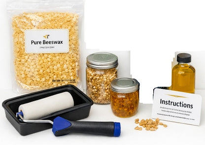 Premium Beeswax Wrap Kit – Make 10+ Reusable Food Wraps