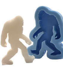 Big Foot Wax Piece next to Big Foot Mold