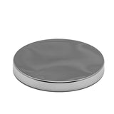 Chrome Metal Large Candle Jar Lid