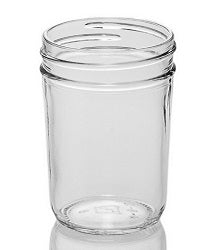 Straight Sided "Jane" Jelly Jar 8oz  - AFFILIATED