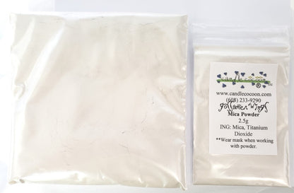 Gossamer Wings (White)- Mica Powder