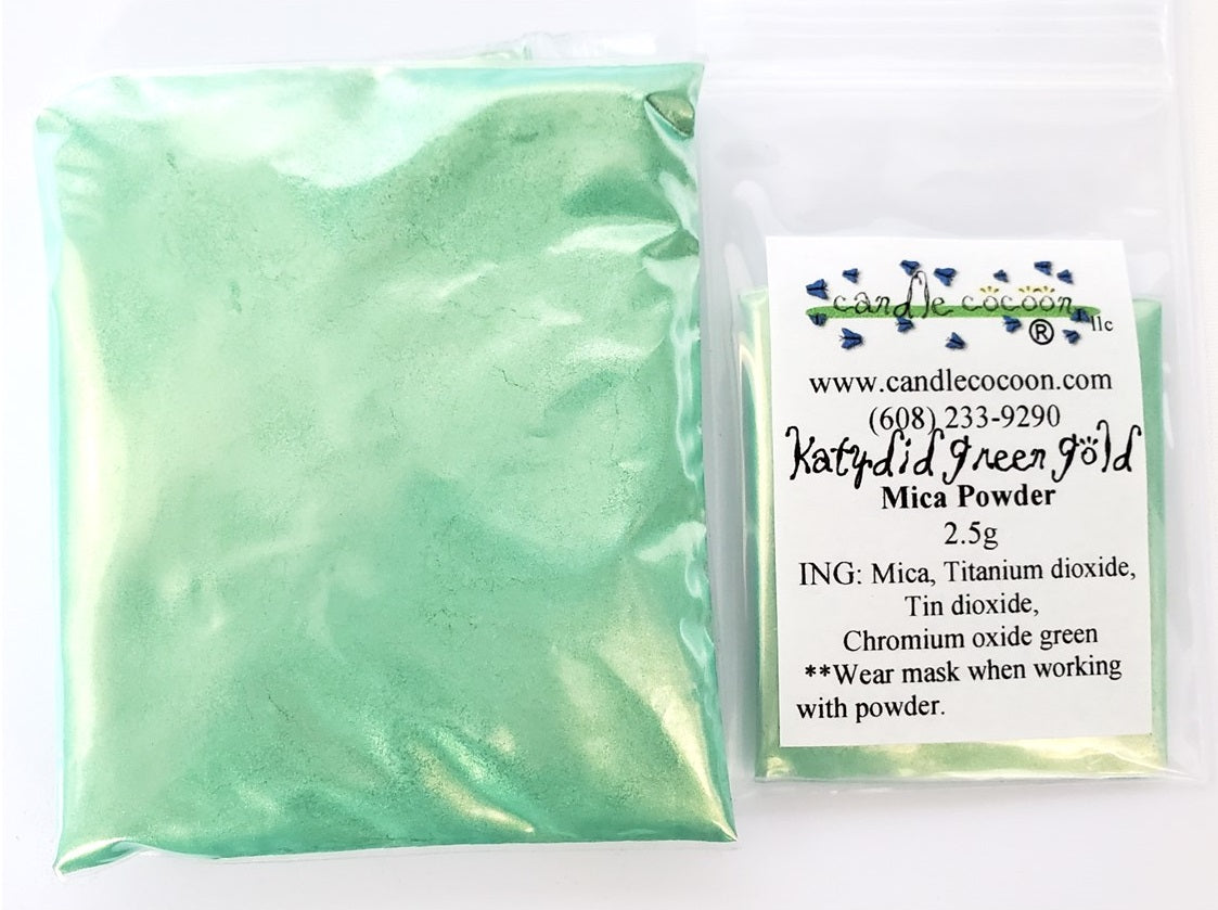 Katydid Green Gold - Mica Powder