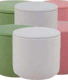 Short and Tall Ceramic Jars with Lids- 3 Colors  - AFFILIATED