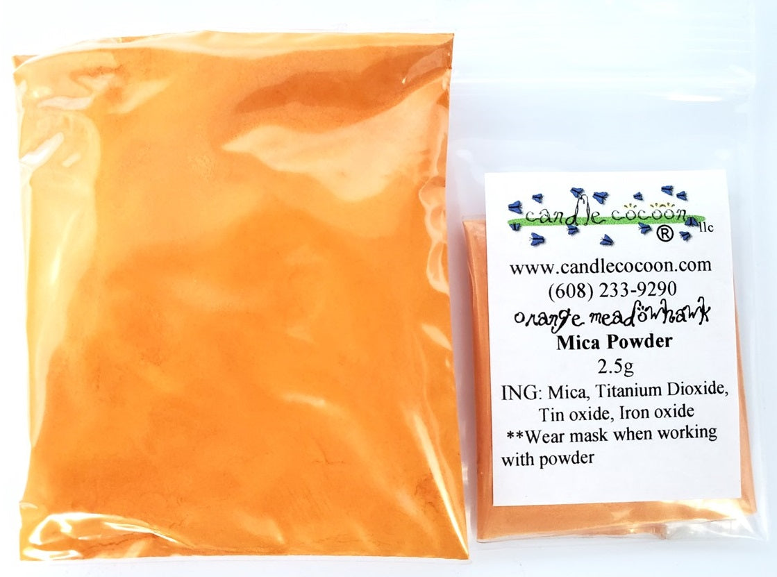 Orange Meadowhawk - Mica Powder