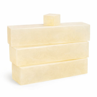 Stack of palm free clear soap base
