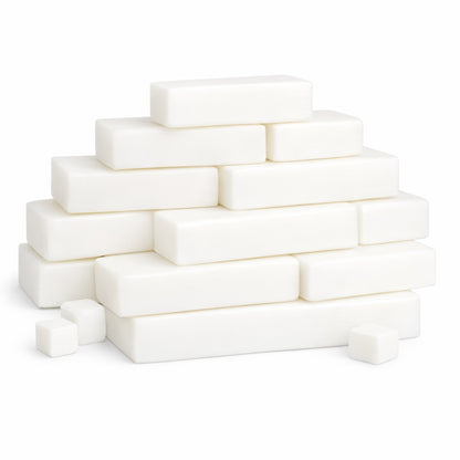 Shea Butter Melt and Pour Soap Base | White Soap Base with 5% Refined Shea
