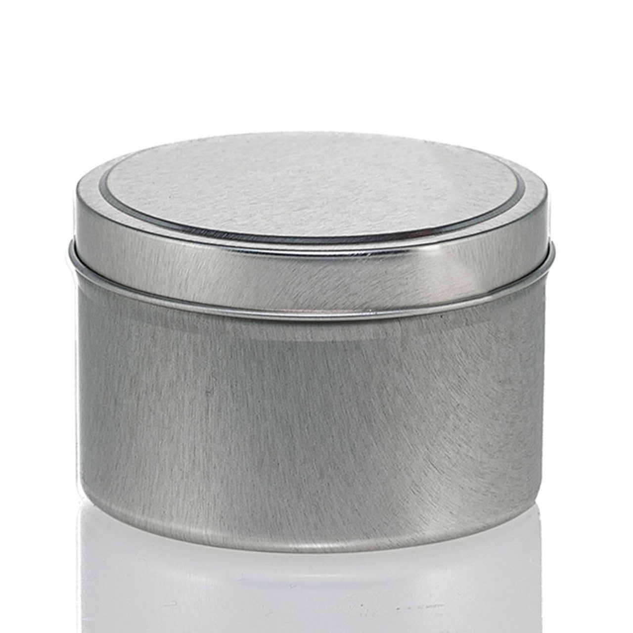 Silver Round Tin 4oz,6oz, 8oz, 12oz  - AFFILIATED