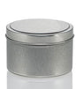 Silver Round Tin 4oz,6oz, 8oz, 12oz  - AFFILIATED