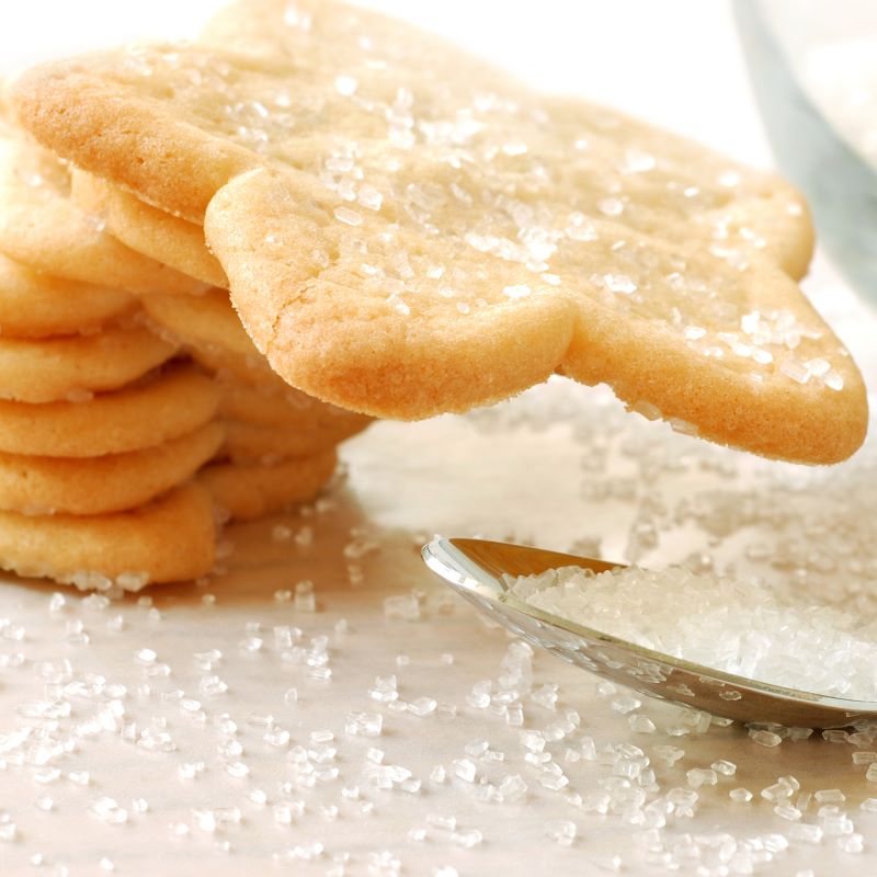 Sugar Cookie with sugar granules 
