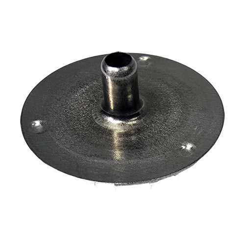 Round 20mm diameter wick tab with small hole