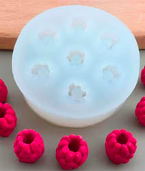 Fresh Raspberry Molde Raspberries Silicone Mold - New! – Candle Cocoon, LLC
