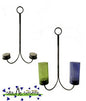 Danish Iron - Tealight Sconce 2 Hurricane