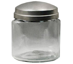 16oz Apothecary Jar with Zinc Lid (Plain) - candle-cocoon