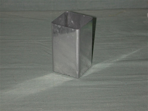 Square Aluminum Mold - candle-cocoon