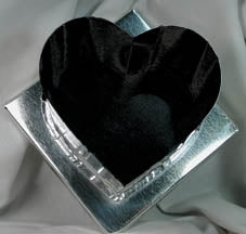 Heart Single Mold (tin plated steel) - candle-cocoon