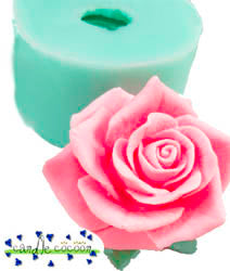 Blooming Rose Mold Silicone - Candle Cocoon, LLC