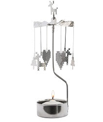 Rotary Candle Holder - Cross Stitch