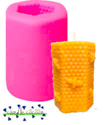 Bee Honeycomb Mold Silicone - Candle Cocoon, LLC