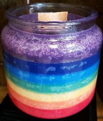 NEW!  Rainbow in a Jar Candle Kit - candle-cocoon