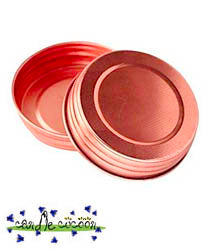Shinny Copper Mason Jar Lid