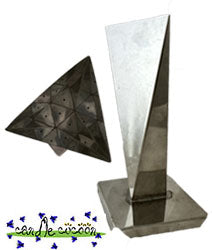 Triangle Oblique - Tin Plated Metal Mold