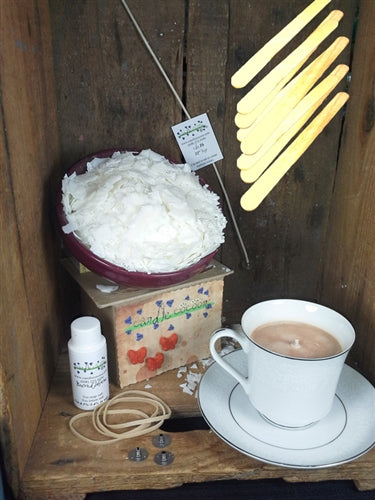 Tea Cup Candle Making Kit. Enough for 4 candles. Tea Cups NOT included.