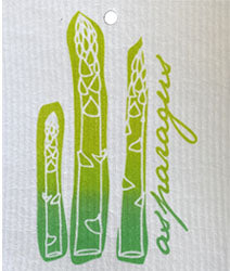 Wash Towel - Asparagus